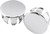 Bikers Choice 62-E83 Chrome Handgrip End Plugs Replaces H-D 56238-62 Pr 492446