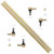 QuadBoss 12-13 Arctic Cat Wildcat 1000 GT Tie Rod Assembly Upgrade Kit 414829