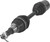 QuadBoss 00-01 Polaris Diesel 455 Rear Left Side Rugged Axle 609182