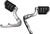 Kuryakyn Passenger Cruise Pegs 01-17 Honda GL1800 Chrome 7016