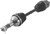 QuadBoss 15-18 Can-Am Outlander 1000 6x6 Middle Replacement Axle 609360