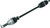 QuadBoss 14-20 Honda SXS700 Pioneer Front Left Replacement Axle 609365