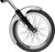 Bikers Choice Outlaw Raw Front Fender Wide Glide 21 Inch Wheel Undrilled Custom 489663