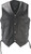 Kuryakyn Leather By River Road Old Skool Leather Vest Black - 4XL 94437