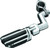 Kuryakyn Pilot Pegs With Offset Mounts 1-1/4inch Clamps Chrome 4436