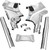 Kuryakyn Neck Cover For 09-13 Touring Models Chrome 7832