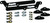 DragonFire Racing 20-Up Harness Anchor- Kawasaki KRX1000 522111