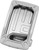Kuryakyn Nova Curved Vertical Mount Side License Plate Holder Chrome 3190