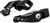 Kuryakyn Tour Tech 4in Back Arm With 1-1/4in Clamps Without Pegs Black 7574