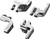 Kuryakyn Floorboard Relocator Brackets 97-16 Touring Chrome 4588