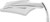 Bikers Choice 65-Up Chrome Angler Mirror Universal Custom Pair 488741