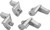 Kuryakyn Floorboard Relocator Brackets 17 and Up Touring Chrome 4609