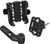 Kuryakyn Tech Connect Perch Mount Black Standard 1698