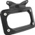 Kuryakyn Curved License Plate Mount Black 3147