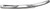 Kuryakyn Smooth Windshield Trim 96-13 Touring Chrome 1310