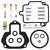 QuadBoss 96-98 Yamaha YFM400 Kodiak 4x4 (05) Carburetor Kit 418350