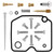QuadBoss 2003 Arctic Cat 500 FIS 4x4 AT (4) Carburetor Kit 418051