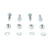 QuadBoss 94-95 Polaris 300 2x4 Rear Wheel Stud & Nut Kit 608272