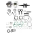 Kawasaki Brute Force 650 Complete Engine Rebuild Kit 2005-2013
