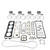 Kawasaki 2020-2026 STX 160, X, LX Complete Top End Rebuild Kit