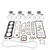 Kawasaki Ultra LX 2007-2011 Complete Top End Rebuild Kit +.50mm