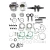 Kawasaki Prairie 650 Master Engine Rebuild Kit 2002-2003