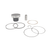 Polaris Ranger & Sportsman 400 Standard Piston Kit (2005-2014)