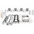 Yamaha 212 X 1800 Jet Boat Engine Rebuild Kit +.25mm 2013-2015