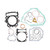 Yamaha Kodiak 700 Complete Gasket Set 2019-2021