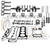 Yamaha VXS 1800 HO Waverunner Master Engine Rebuild Kit +.50mm 2013-2015