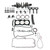 Yamaha YXZ1000R Master Engine Rebuild Kit 2016-2018