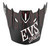 EVS T5 Fink Visor - Matte Black HE18T5F-VSBK