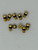 KYB 90-23 Kaw / Hon / Suz / Yam Front Fork Bleed Bolt w/ O-Ring - Brass - 10 Pack 110090000610