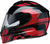 Z1R Solaris 2.0 Modular Helmet - Slater - Red - Xl 0100-2455