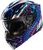 Icon Threshold Modular Helmet - Synthwave Lazer Cobra - Blue - Xl 0100-2732