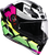 Agv K1 S Helmet - Punkpulse - Black/Purple/Lime - Large 2118394018-071-L