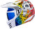 Icon Elsinore Helmet - Doodle 3 - White - 2Xl 0104-3442