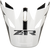 Z1R Rise Visor Kit - White/Black 0132-1088