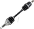 Moose Offroad Axle Assembly - Complete - Standard - Front Left - Honda Trx LM6-HO-8-117