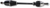 Moose Offroad Axle Assembly - Complete - Standard - Front Left - Honda Pioneer 500/520 LM6-HO-8-137