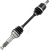 Moose Offroad Axle Kit - Cv/Complete - Oem Replacement - Standard - Front Left/Right - Yamaha YAM-7002
