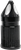 Avon Grips Valve Stem Cap - Spike - Black - Anodized SVC-308-ANO-SPK
