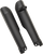 Acerbis Lower Fork Covers For Inverted Forks - Black 2470680001