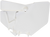 Ufo Front Number Plate - White KT04063-047