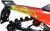 Straightline Performance Hide "N" Go Bumper - Black - Polaris 182-114
