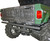 Kfi Products Rear Bumper - Round - Black - Yamaha - Rhino 101625