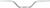 La Choppers Performance Handlebar - Mid - Chrome LA-7378-01