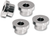 La Choppers Angled Handlebar Riser Bushing Kit - 5° - Chrome LA-7400-00