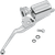 Drag Specialties Front Brake Master Cylinder Assembly - 3/4" - Dual Disc - Chrome 0610-0503