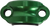 Works Connection Rotating Master Cylinder Clamp - Green 31-508